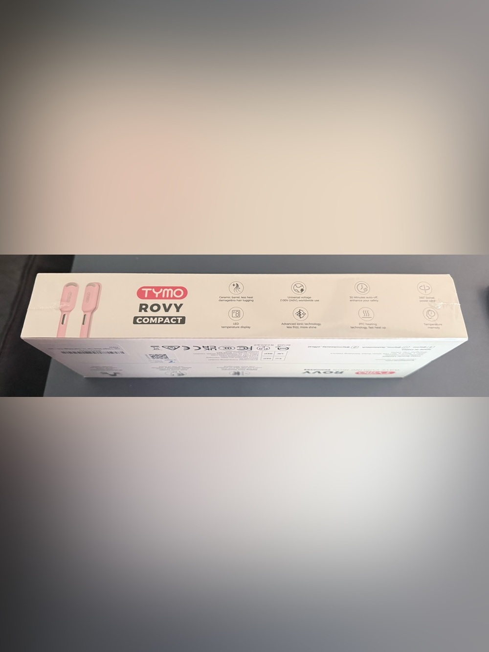 TYMO ROVY Compact Wave Curling Iron - Pink - Picture 8 of 8